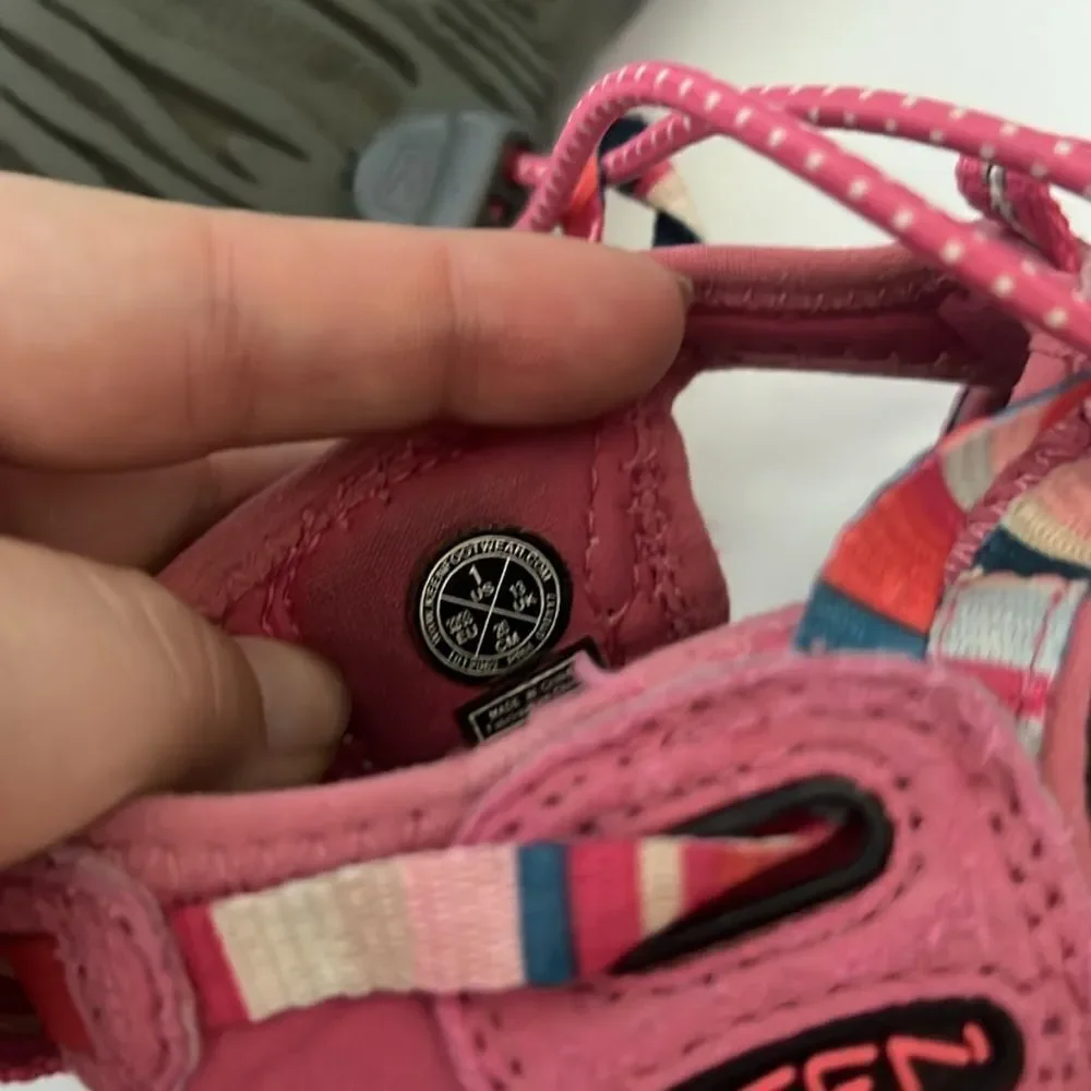 Keen Whisper Raya Waterproof Closed Toe Sandals size 1